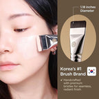 Korean Piccasso Brush FB11 Spatula Brush – Professional Foundation Brush for Liquid Makeup, Flat and Soft Bristles for Seamless Application, Ideal for Liquid Foundation and Cream Face Makeup