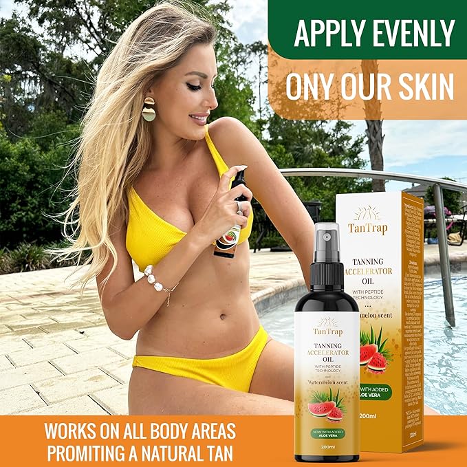 Peptide Tanning Accelerator Oil (200ml) -