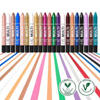 wet n wild Color Icon Cream Eyeliner Eyeshadow Multi-Stick, Moisturizing, Nourishing Velvety Cream-to-Powder Buildable & Blendable Formula, Cruelty-Free & Vegan - Green