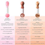 Julep So Plush Lip Oil, Hydrating Lip Treatment, Sheer Color & High-Shine Finish, Infused With Jojoba Oils, Apricot and Avocado, Vegan & Cruelty-free, Clear Conscience