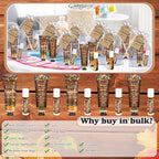 50 Sets 200 Pcs Baby Shower Hand Lotion and Lip Balm Gift Theme Baby Shower Party Favors Travel Size Hand Lotion and Lip Balm Bulk with Organza Bags Tags(Rustic Pumpkin)