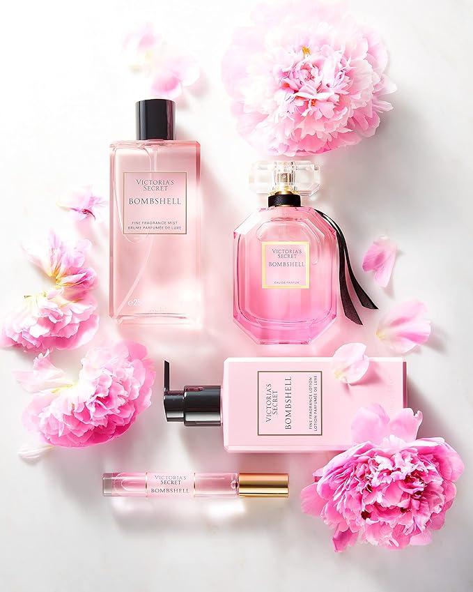 Victoria's Secret Bombshell Mini Fragrance Duo Gift Set, Eau de Parfum & Travel Lotion