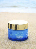 SpaScriptions Marine Moisture Sea Whip Water Cream, Daily Facial Moisturizing Cream, Formulated with Restoring Ceramides, 1.7 fl oz, Cruelty Free