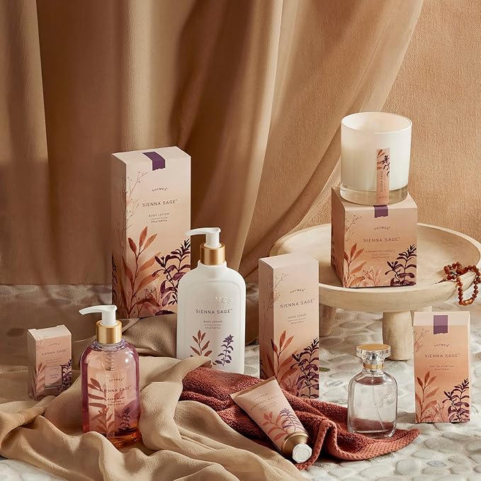 Thymes Sienna Sage Perfume - Fragranced Body Spray - Perfumes for Women with a Warm Fragrance (1.75 fl oz)