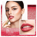 Oulac Metallic Coral Lipstick Set 3PCS High Impact Lipcolor with Moisturizing Formula, Vegan Beauty, Full-Coverage Lip Color, Gift Lipstick for Women, 4.3g X 3PCS, GM09+GM11+25