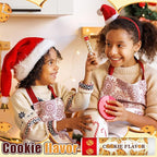 50 Pcs Christmas Lip Balms Gifts Bulk Cane Hot Cocoa Cookie Cinnamon Gingerbread 5 Assorted Flavor Holiday Party Treat Goodie Bags Stuffers Small Gifts for Friends Neighbors Colleagues