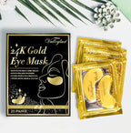 Under Eye Mask,20 pairs 24K Collagen Eye Pads,Under Eye Patches Skincare for Anti Aging,Anti Wrinkle,Reducing Eye Puffiness,Dark Circles