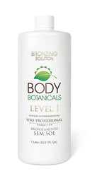 Professional Sunless Tanning Spray Tan Solution, Organic Essential Oils, Airbrush Formula, 33.8 Fl Oz. (Level 1 (7% DHA))