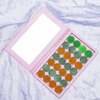 Empty magnetic palette with Mirror,Like a Book Fashionable