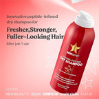 HAIRtamin Vitamin Infused Dry Shampoo for Women | Hair Texture Spray that Cleanses & Refreshes | Hair Complex for Healthy Thicker-Looking Hair | Procapil 3% & Vitamins for Scalp Health | Talc Free