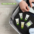 Desert Breeze Hotel Soaps and Toiletries Bulk Set | 1oz Hotel Shampoo & Conditioner, Body Wash, Body Lotion & Bar Soap | Full Pallet 49 cases with 300 units each - 14,700 pieces