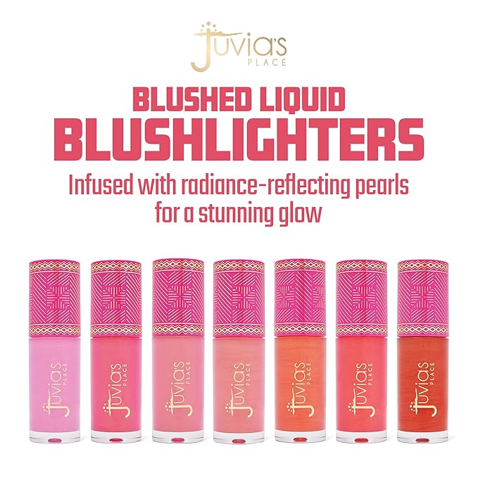Juvia's Place Blushed Liquid Blush Lighter, 1 Count (Pack of 1)