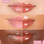 MCoBeauty Lip Plump 4-in-1 Hydrating Lacquer, Luella Nude Lip