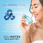 SOLINOTES Iris Blossom Perfume for Women - Eau De Parfum | Delicate Floral and Soothing Scent - Made in France - Vegan - 1.7 fl.oz