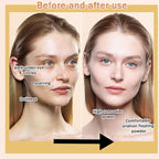 2PCS Color Changing Foundation Makeup Set with 2 Foundation Set