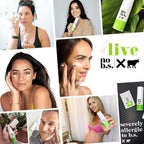 No B.S. Caffeine Eye Cream with Pure Hyaluronic Acid & Plant Based Squalane Oil, Under Eye Cream for Dark Circles & Puffiness, Skin Care for Women & Men, Travel Size, 0.5 FL Oz, and CoQ10 for Wrinkles