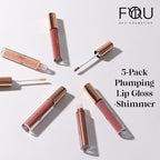 BFY Cosmetics 5-Pack Plumping Lip Gloss - Shimmer