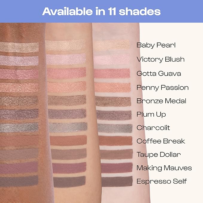 ALLEYOOP 11th Hour Cream Eye Shadow Sticks - Espresso Self (Matte) - Award-winning Eyeshadow Stick - Smudge-Proof and Crease Proof for Over 11 Hours - Easy-To-Apply and Compact for Travel, 0.05 Oz