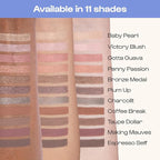 ALLEYOOP 11th Hour Waterproof Cream Eyeshadow Stick – Long-Lasting Eye Shadow Pencil & Eyeliner, Cream to Powder Stick & Highlighter – Smudge-Proof Eyeshadow Matte, Taupe Dollar Matte