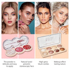 All In One Makeup Kit for Women, Travel Makeup Kit, Make Up Sets Valentine's Day Gift, Includes Eyeshadow Palette Highlighter Contour Blush Eyeliner Eyebrow Powder Mascara Cosmetic Brushes Makeup Set