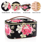 Ocheal floral makeup bag,travel makeup