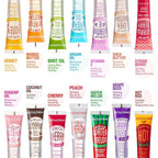 Ruby Kisses Broadway Vita-Lip Clear Lip Gloss (10 Pack), Ultra-Hydrating & Soothing Formula with Vitamins, High-Shine Non-Sticky Finish Lip Balm with Mint, Rosehip, Coconut, Mango, Argan, Honey, Shea