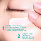 Curel Japanese Skin Care Moisturizer Repair Eye Cream, Under Eye Cream for Dry, Sensitive Skin, Fragrance Free & pH Balanced, 0.8 Oz