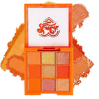 Kimchi Chic Beauty Citrus Queen - 9 Shades in 1 Makeup Palette - 01 ORANGE