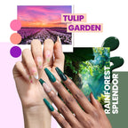 Beetles Gel Nail Polish Kit with U V Light 97Pcs Travel Holiday 45 Colors Gel Polish Set with Nail Stamp Nail Tips Base Top Coat All Season Gel Polish Starter Kit Gift for Women