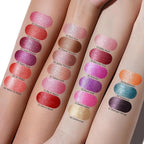 Oulac Metallic Black Lipstick for Women, High-Impact Lipcolor with Moisturizing Creamy Formula, Vegan & Cruelty-Free, Full-Coverage Matte Lipstick, Midnight Mirage (21)