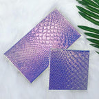 Makeup Palette With Mirror, Empty Eyeshadow Makeup Box Cosmetics Palette Fish Scale DIY Storage Tray Box Holder