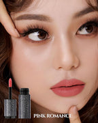 HEVVYMAKEUP Ultra Stay-On Lip Coloring Tint - Vibrant Matte Finish Lip Tint - Long Lasting Airy Weightless Lips with Perfect Fixing - Korean Lip Makeup, Pink Romance, 0.11oz.