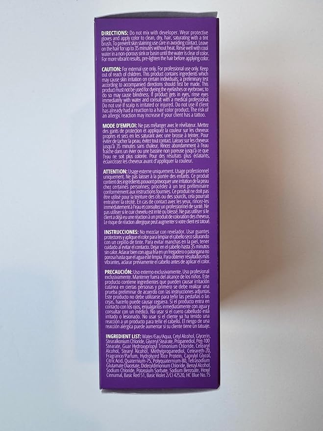 Danger Jones Semi-Permanent Hair Color