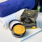 Gold under EYE Collagen Gel Mask, Nourishes, Firms & Hydrates, Puffy Eyes & Dark Circles, Hyaluronic Acid (30 Pairs - Jar)