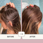 NATURL Dry Shampoo Volumizing Powder for Oily, Dark Hair | Non Aerosol, Oil Absorbing, Travel Size, Vegan, Talc Free, Aluminum Free | Grapefruit Scent | 2.6 Ounces