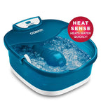 Conair Pedicure Foot Spa Bath with Heat reaching 104 Degrees, Massaging Foot Rollers, Soothing Bubbles, Pumice Stone and Nail Brush Included