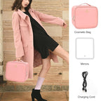 Relavel travel makeup bag with