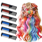 6 PCS Hair Chalk Comb
