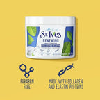 St. Ives Face Moisturizer Cream, Collagen and Elastin, Renewing Facial Moisturizer for Women, Paraben Free, Dermatologist Tested Daily Moisturizing for Dry Skin Cruelty Free, 10 oz