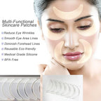 Under Eye Patches for Puffy Eyes, Hot Cold Treatment Cooling Gel Eye Pads Eye Mask for Wrinkles Dark Circles Puffiness Eye Bags，Eye Ice Pack， 6Pair