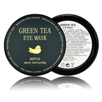Under Eye Patches, Green Tea, 30 Pairs, Skin Treatment Masks for Dark Circles, Puffiness, Wrinkle, Hydrating Eye Mask, Anti-Ageing, Collagen, Plant Extract