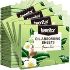Teenitor Oil Blotting Sheets for Face, 2400 Sheets Large 10cmx7cm