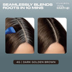 Clairol Root Touch-Up by Nice'n Easy Permanent Hair Dye, 4G Dark Golden Brown Hair Color, Pack of 1