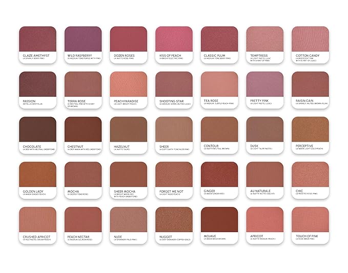 PRIMROSE POWDER BLUSH, Pressed Blush Face Makeup, Buildable Formula, Smooth Finish, Paraben Free, Made in the USA 0.11 oz. (Mojave)