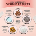 Organic Blush Tube, Prosecco - 100% Natural Vegan Cream Blush Sticks, Multi-Use Bronzer, & Highlighter for Lips, Cheeks & Eyes, Buildable Shimmer, Gluten-Free, Paraben-Free, Made in USA