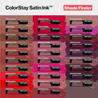 Revlon ColorStay Satin Ink Liquid Lipstick, Longwear Rich Lip Colors, Formulated with Black Currant Seed Oil, 024 Perfect Storm, 0.17 fl oz