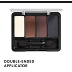 COVERGIRL 3-Pack Sterling Blue Shimmer Eyeshadow, Silky Sheer Formula, Easy to Blend, Cruelty-Free, Eyeshadow Makeup, Palette