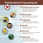 Moraz Herbal Eye and Neck Cream - Pomegranate Moisturizer - Neck and Under Eye Cream - Shea Butter Infused Skin Care - Anti Aging Eye Cream - 1.7 oz