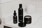 Golden Grooming Co. Beard Kit Bundle: Complete Beard Care - Beard Oil, Balm, Shampoo - All-Natural - Softens, Strengthens, and Nourishes Hair & Skin - Promotes Growth & Grooming - Gift for Him