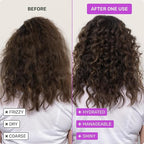 Ethique Smoothing Shampoo Bar for frizzy hair with Coconut Butter - Plastic-Free, Cruelty-Free, Vegan, 3.88 oz - Formerly Frizz Wrangler